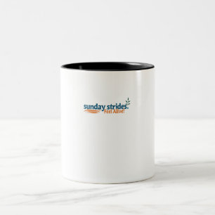 Tasse 2 Couleurs Dimanche Strides Se Sentent Vivants - Energionnant