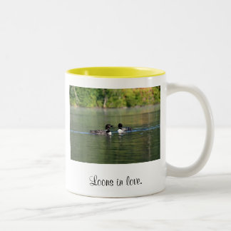 Tasse 2 Couleurs Dingues dans l'amour