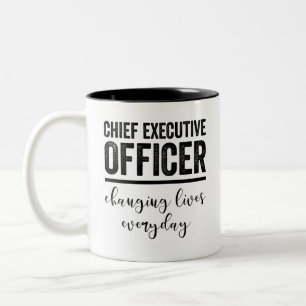 Tasse 2 Couleurs Directeur général changeant des vies tous les jour