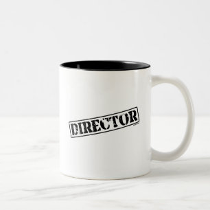 Tasse 2 Couleurs Directeur Stamp