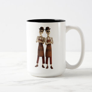 Tasse 2 Couleurs Disney Pixar Coco   Cool Twin Skeletons