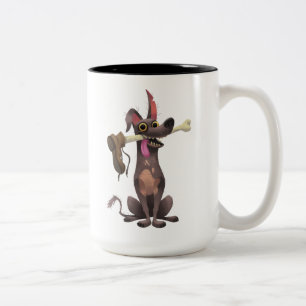 Tasse 2 Couleurs Disney Pixar Coco  Dante  Os drôle avec chaussure