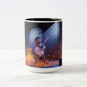 Tasse 2 Couleurs Disney Pixar Coco Miguel - Véritable Musicien