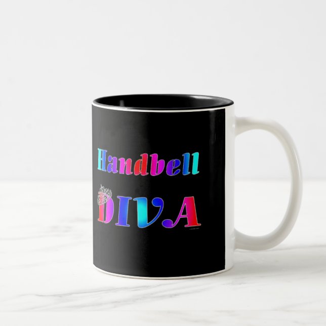 Tasse 2 Couleurs Diva de clochette (Droit)