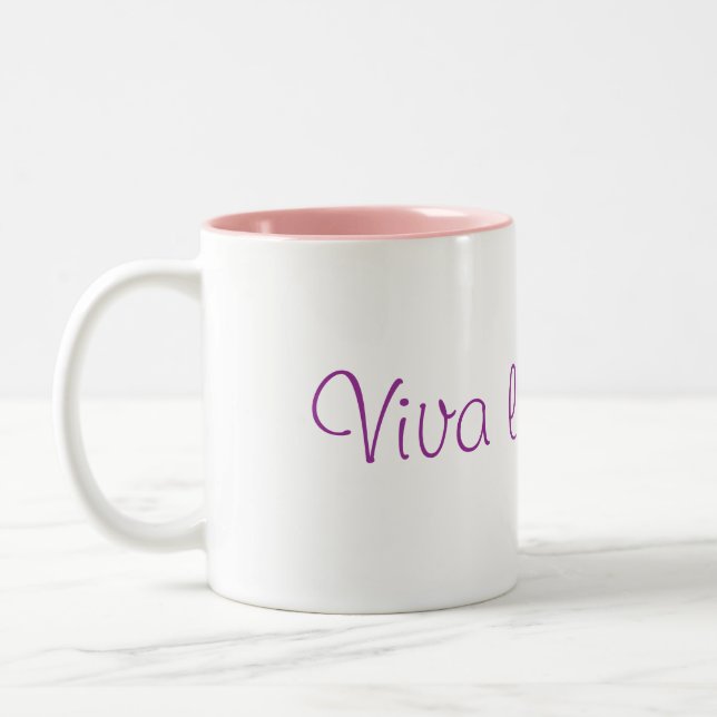 Tasse 2 Couleurs Diva de La de vivats ! (Gauche)