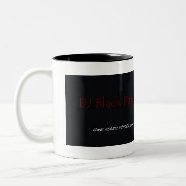 Tasse 2 Couleurs DJ Black Panther (Gauche)