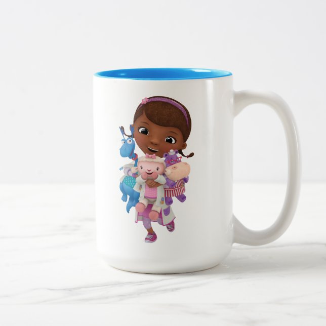 Tasse 2 Couleurs Doc McStuffins | Partage des soins (Droit)