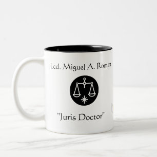 Tasse 2 Couleurs Docteur " Merci-Personnaliser "de Juris