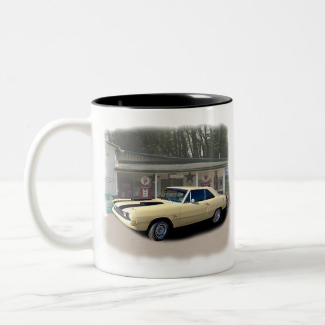 Tasse 2 Couleurs Dodge Dart Swinger 1972 (Gauche)