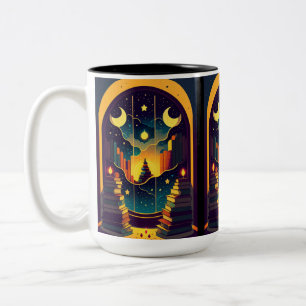 Tasse 2 Couleurs Domaine Magique Des Livres