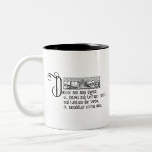 Tasse 2 Couleurs Domine non sum dignus