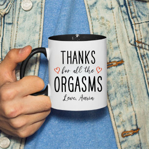 Tasse 2 Couleurs Don de la Saint Valentin, Merci pour tous les Orga