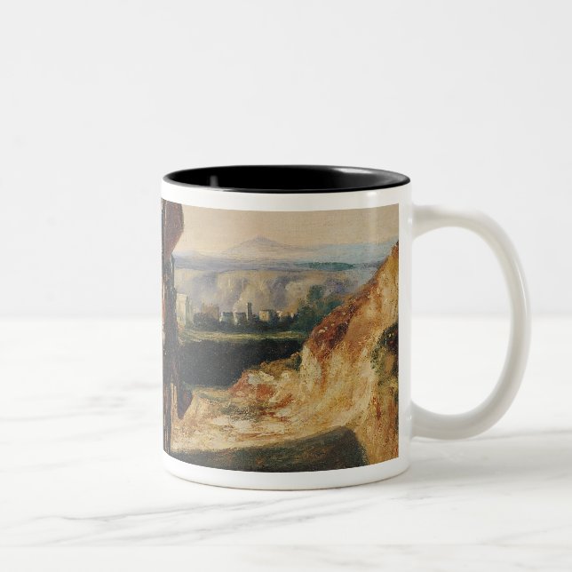 Tasse 2 Couleurs Don don Quichotte et Sancho (Droit)
