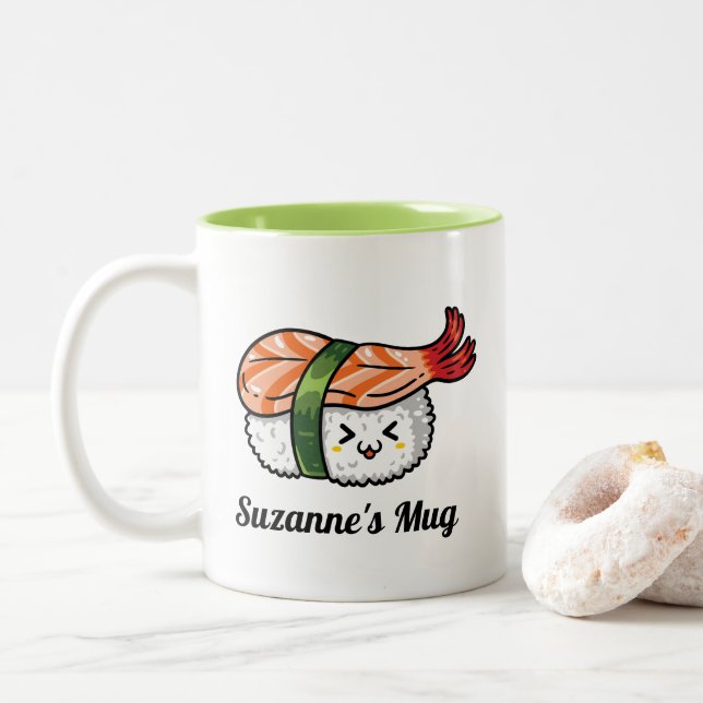 Tasse 2 Couleurs Don Sushi Lover (Avec donut)