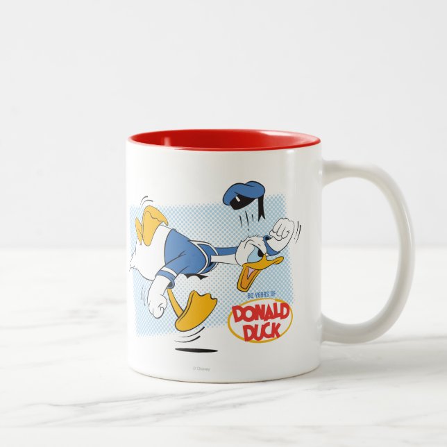 Tasse 2 Couleurs Donald Duck (Droit)