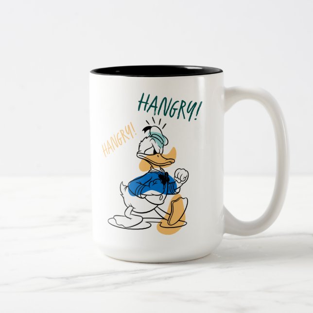 Tasse 2 Couleurs Donald Duck | Hangry Hangry (Droit)