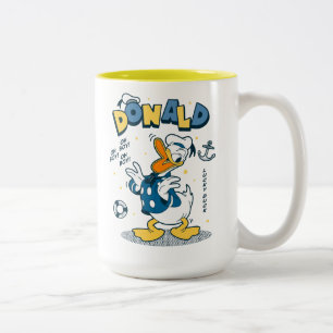 Tasse 2 Couleurs Donald Duck Oh Boy! Oh Boy! Canard chanceux