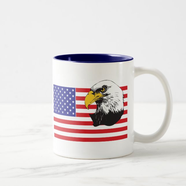 Tasse 2 Couleurs Donald Trump (Droit)