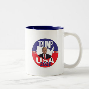 Tasse 2 Couleurs Donald Trump 2020