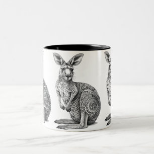 Tasse 2 Couleurs Doodart Kangaroo