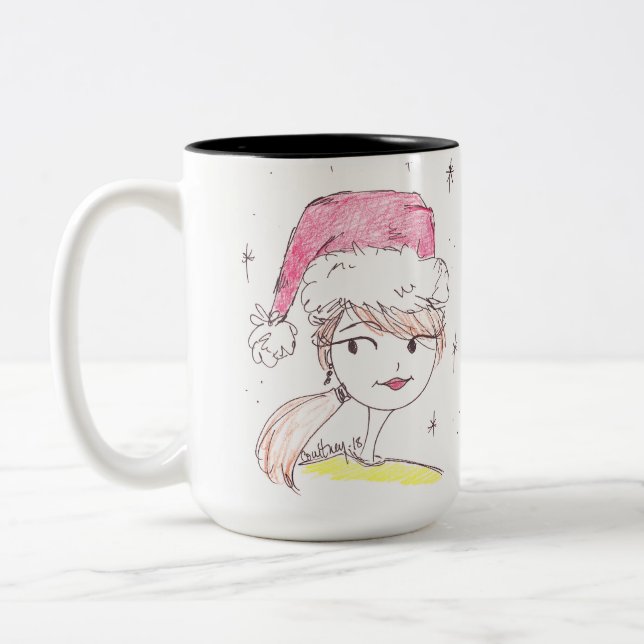 Tasse 2 Couleurs Double problème (Gauche)