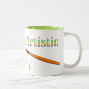 Tasse 2 Couleurs Doucement artistique