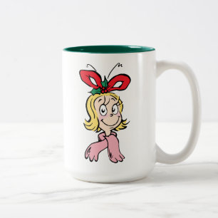 Tasse 2 Couleurs Doux portrait de Cindy Lou Who