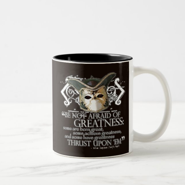 Tasse 2 Couleurs Douzième citation de nuit (Droit)