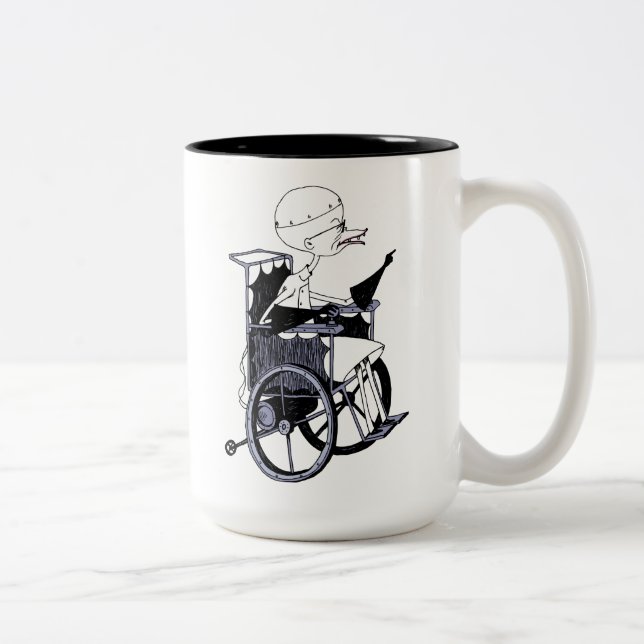 Tasse 2 Couleurs Dr Finkelstein | Mad Scientist (Droit)