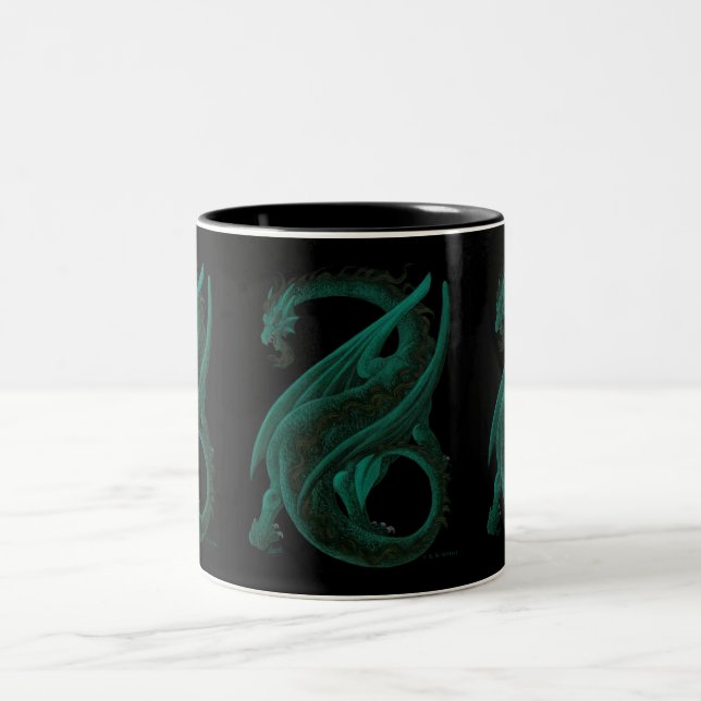 Tasse 2 Couleurs Dragon (Centre)