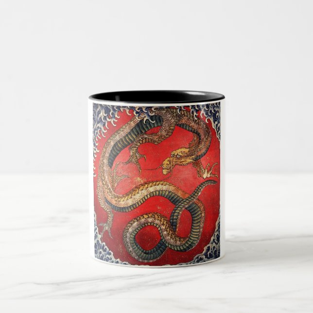 Tasse 2 Couleurs Dragon (Centre)