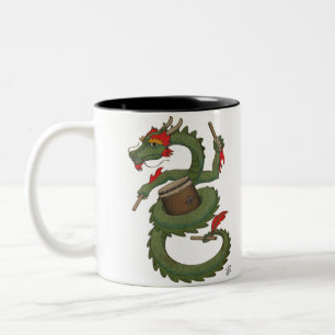 Tasse 2 Couleurs Dragon de Taiko en couleurs