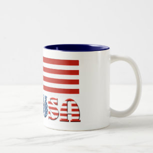 Tasse 2 Couleurs Drapeau américain