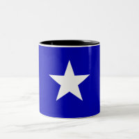 Drapeau bleu mignon
