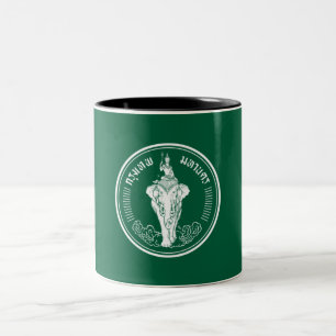 Tasse 2 Couleurs Drapeau de Bangkok (capitale thaïlandaise)