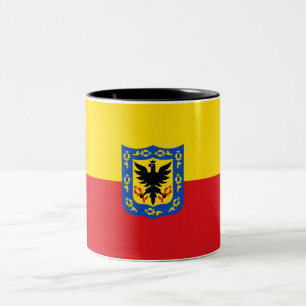 Tasse 2 Couleurs Drapeau de Bogotá (capitale colombienne)