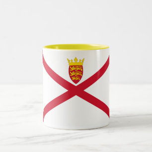 Tasse 2 Couleurs Drapeau de Jersey
