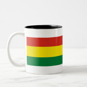 Tasse 2 Couleurs Drapeau de la Bolivie