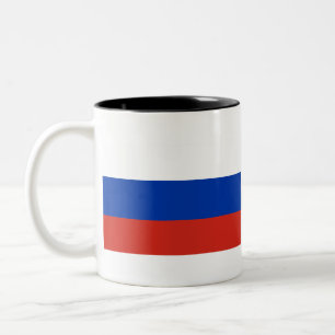 Tasse 2 Couleurs Drapeau de la Russie
