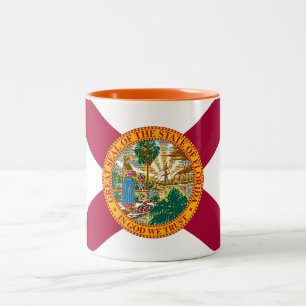 Tasse 2 Couleurs Drapeau de l'État de Floride