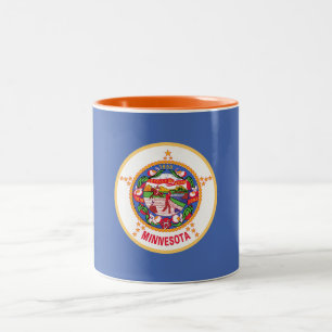 Tasse 2 Couleurs Drapeau de l'État du Minnesota