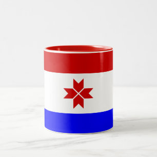 Tasse 2 Couleurs Drapeau de Mordovie