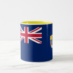 Tasse 2 Couleurs Drapeau de Sainte-Hélène