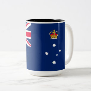 Tasse 2 Couleurs Drapeau d'État de Victoria (Australie)