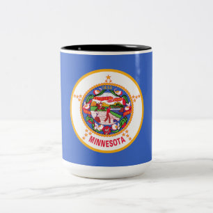 Tasse 2 Couleurs Drapeau d'État du Minnesota