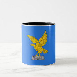 Tasse 2 Couleurs Drapeau du Frioul-Vénétie Julienne (Italie)