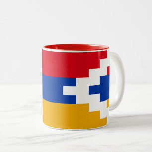 Tasse 2 Couleurs Drapeau du Haut-Karabagh
