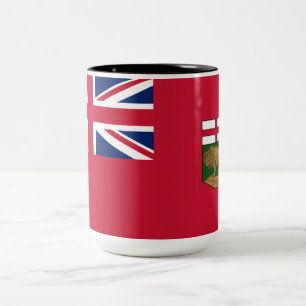 Tasse 2 Couleurs Drapeau du Manitoba