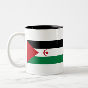 Tasse 2 Couleurs Drapeau du Sahara occidental
