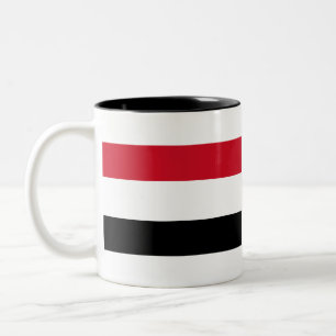 Tasse 2 Couleurs Drapeau du Yémen